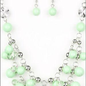 Necklace with earrings